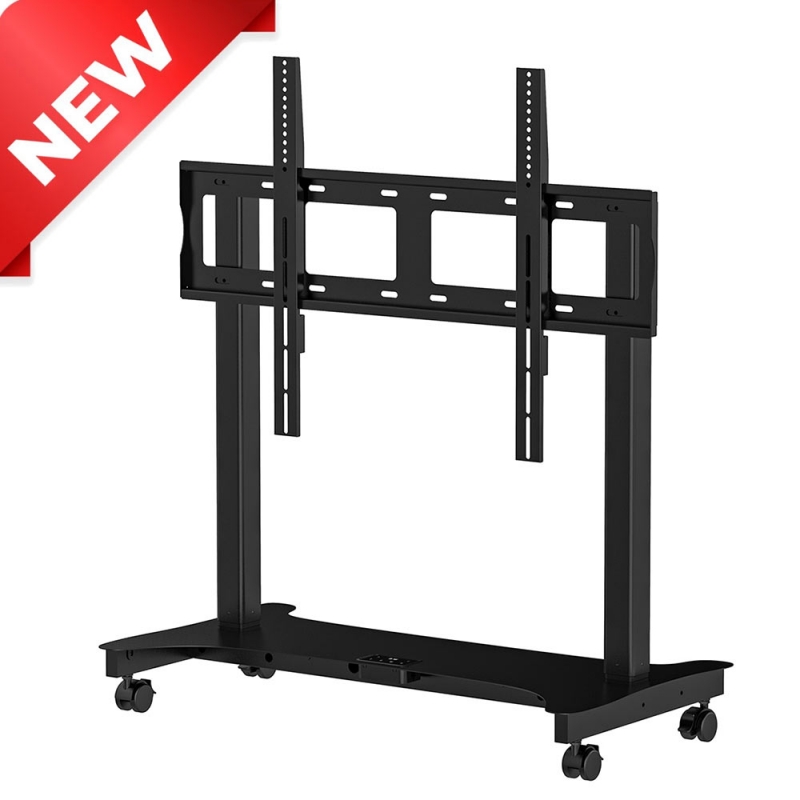 帶輪子 電動(dòng) 電視機(jī)架子支架推車CTD-TV2-6